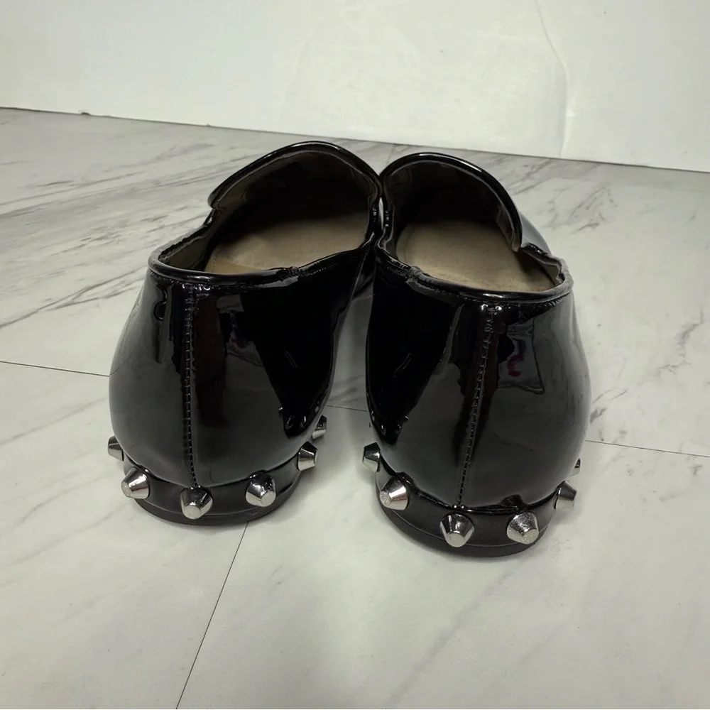 Marc Fisher Abree Black Patent Leather Loafer 6M